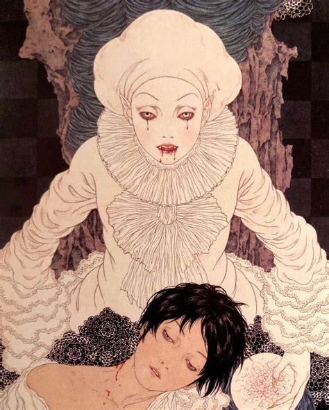 Takato Yamamoto 山本タカト On Instagram 「vampire Clown」 2007年 Acrylic On