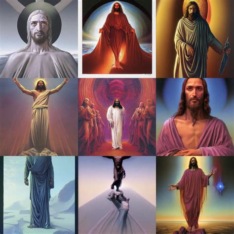 Jesus Christ By Wayne Barlowe Stable Diffusion OpenArt