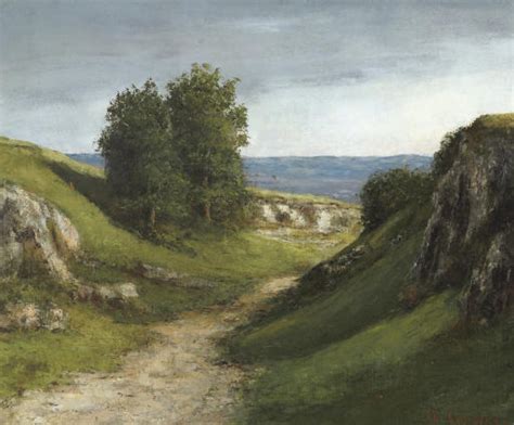 Paysage Gruy Re By Gustave Courbet On Artnet