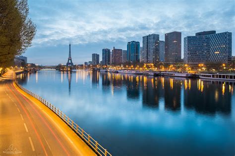 Fondos de pantalla ciudad larga exposición marina París Francia