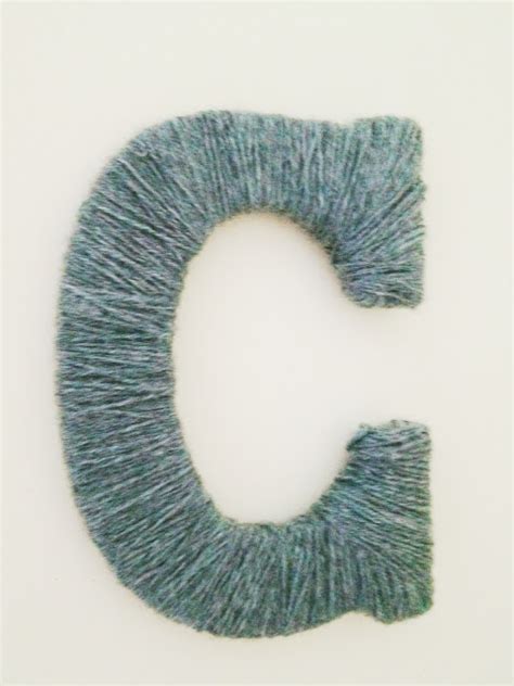 Love Dot Lulu Diy Yarn Wrapped Letter