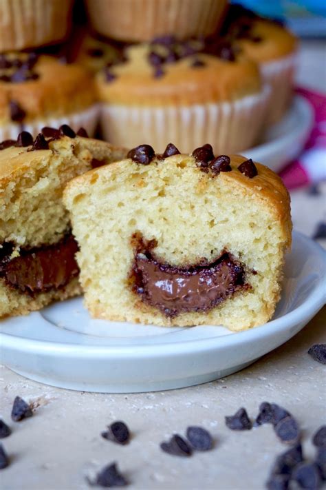 Muffin Con Cuore Di Nutella C Di Dolcezza