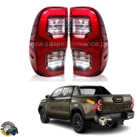 Rear Lamps Tail Lights Back Lights OEM Style Toyota Hilux Revo Rocco