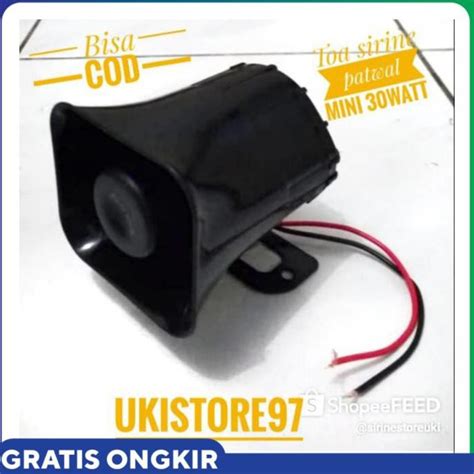 Jual Promo New Sirine Horn Speaker Toa Watt Toa Mini Rv Shopee