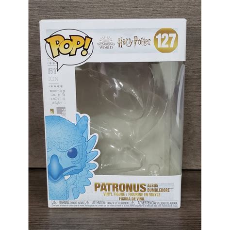 Caixa Funko Pop Blister Harry Potter Patronus Albus Dumbledore