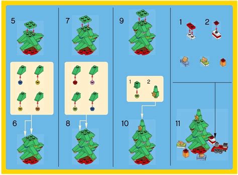 View Lego Instruction Christmas Tree Lego Instructions And