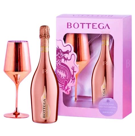 BOTTEGA Gold Prosecco ROSE GOLD Gift Set 2024