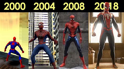 The Breathtaking Evolution In Spider Man Games Youtube