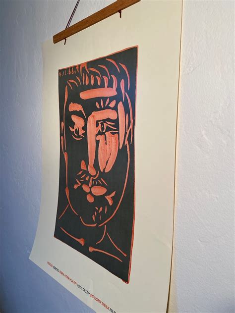 Picasso Ceramics Exhibition Print Hokin Gallery Palm Beach 1975 Etsy