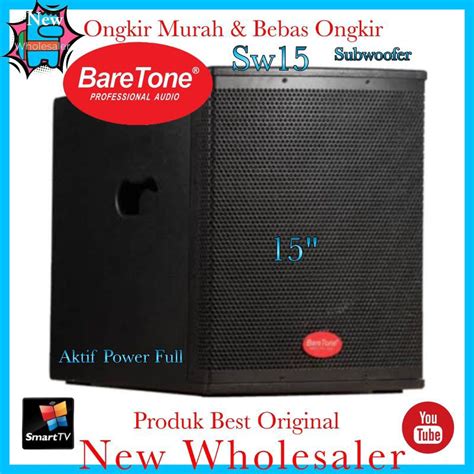 Jual Subwoofer Bass Baretone SW15 Sub Indor Outdor Original Sw 15 Inch