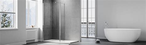 Elegant 700mm Wet Room Shower Screen Panel 8mm Easy Clean Glass Walk In