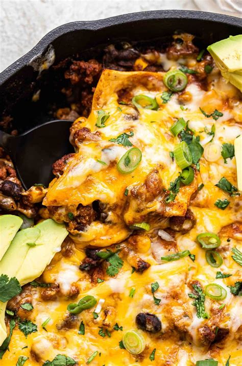 Beef Enchilada Skillet Recipe Runner