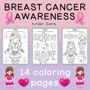 Cancer Awareness Coloring Pages