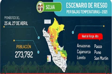 Lluvias Previstas En La Selva Ponen En Riesgo De Huaicos A 141 Distritos