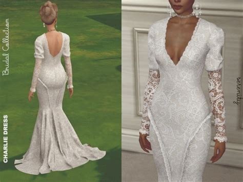 Charlie Wedding Dress The Sims 4 Artofit