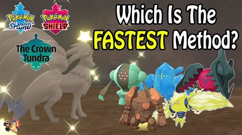 Update Which Method Is Faster To Shiny Hunt The Regis In Pokemon