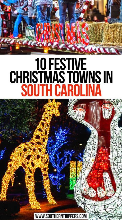 Discover The Magic Of Christmas In These South Carolina Towns