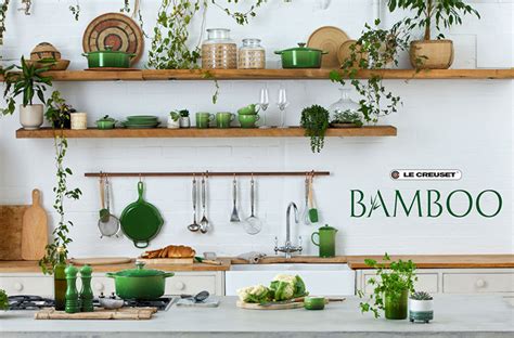 Le Creuset® Nouveau Coloris Bamboo A Vos Assiettes