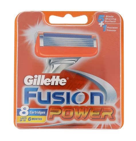 Gillette Power Fusion5 Wkład do maszynki 8 szt M P2 Estetic Dent