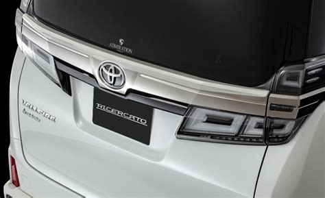 Toyota Vellfire Aero Agh Ggh Admiration Deporte Ricercato Rear