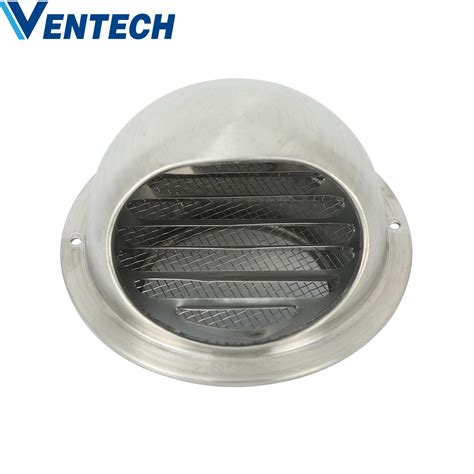 Hvac Rain Proof Round External Grille Ventilation Wire Mesh Ball