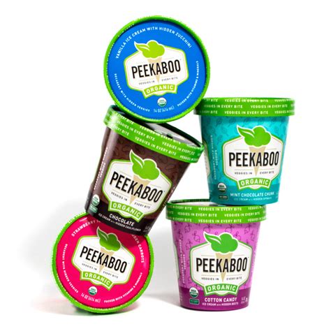 Peekaboo Ice Cream With Hidden Veggies Healthier Ice Cream Brands We