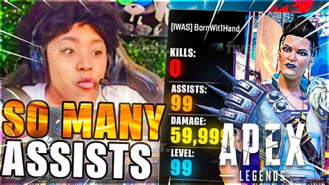 So Many Assist Apex Legends Youtube