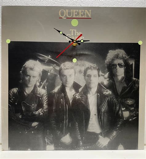 Queen the Game Original Vinyl Record Album Jacket Up-cycled Wall Clock - Etsy