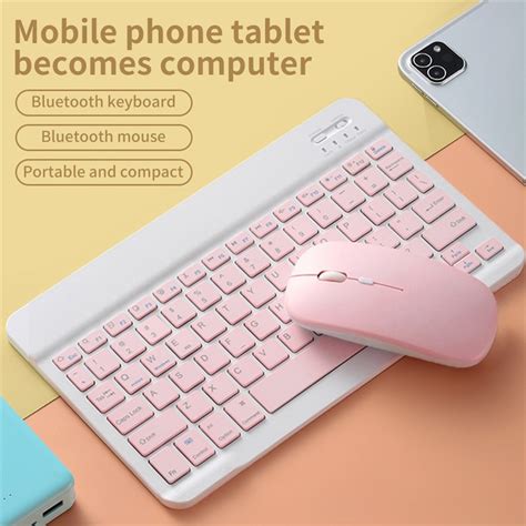 Inch Wireless Bluetooth Keyboard And Dual Mode Rechargeable