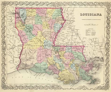 Louisiana Map With Parishes And Cities | semashow.com