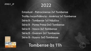 Globo Esporte Zona da Mata Maldição Tombense segue sem vencer em