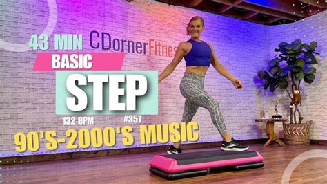 Mid Tempo Basic Step Aerobics Cardio Bpm Stepper Workout In