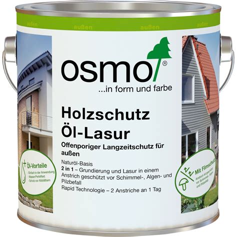 Osmo Holzschutz L Lasur Nussbaum Ml Kaufen Bei Obi