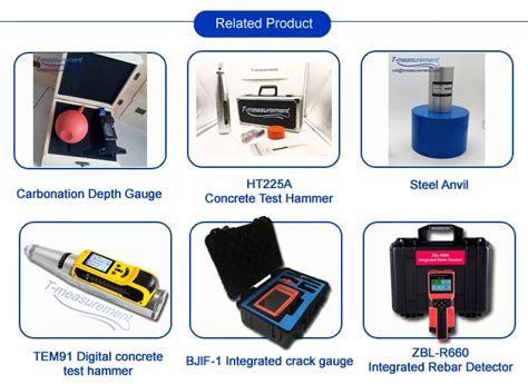 Taijia Tem 912 Digital Display Schmidt Concrete Rebound Hammer Test