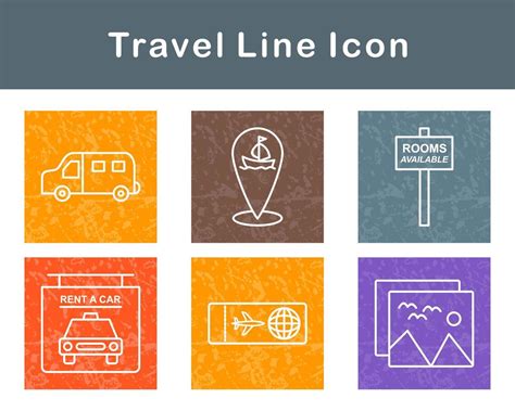 Travel Vector Icon Set 20644220 Vector Art at Vecteezy