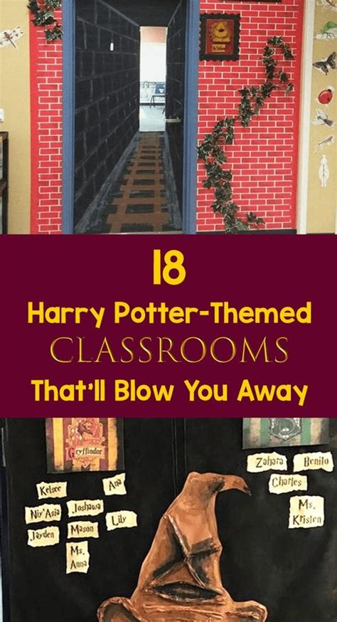 24 Harry Potter Themed Classrooms That’ll Blow You Away