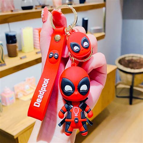 Buy 2 Pcs Deadpool Pendant Keychain At The Best Price On Meanbuy