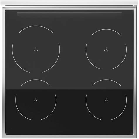 PRO64I1EROT Professional induktionsspis med singelugn 60 cm röd från