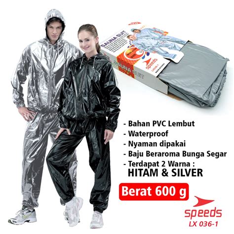 Jual SPEEDS Baju Jaket Sauna Suit Original Siken Elastis Waterproof