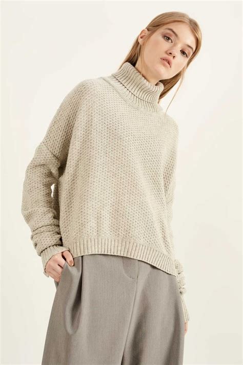 СВИТЕР С ВЫСОКИМ ВОРОТНИКОМ Turtle Neck, Knitting, Sweaters, Style ...