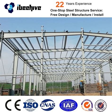 Prefabricated Structural Steel Warehouse Large Warehouse Steel Structure Prefabricated Cement