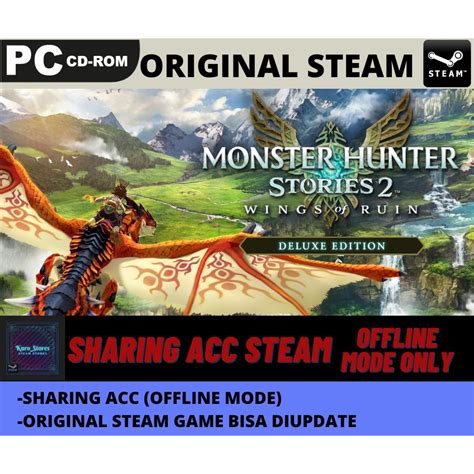 Jual Monster Hunter Stories 2 Wings Of Ruin Deluxe Edition Steam