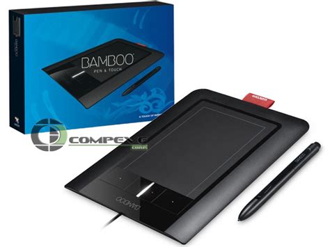 Wacom Cth Bamboo Pen And Touch Tablet Cth Multitouch Compeve