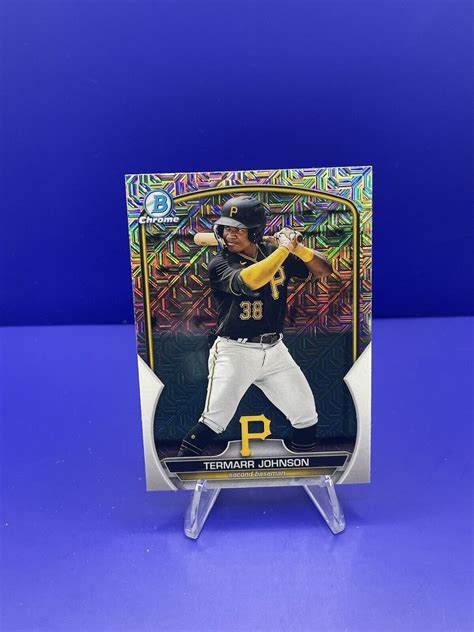 2023 Bowman Chrome Mega Box Mojo Refractor Termarr Johnson BCP 88 EBay