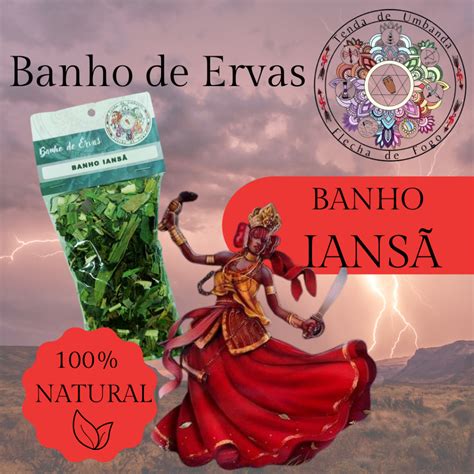 Banho de Ervas Orixás Umbanda Candomblé Iansã Artesanal Artes Flecha de