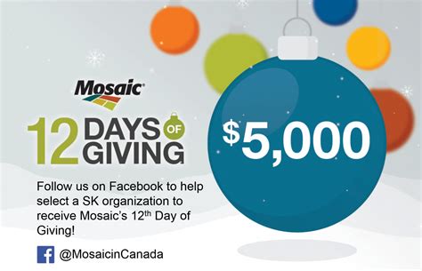 mosaic employees choose  grant recipients