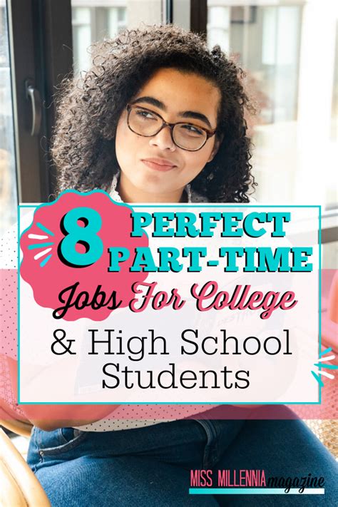 8 Perfect Part Time Jobs For High School And College Students 2023