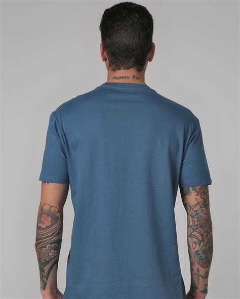 Riachuelo Camiseta Masculina Good Energy Azul Pool By Riachuelo