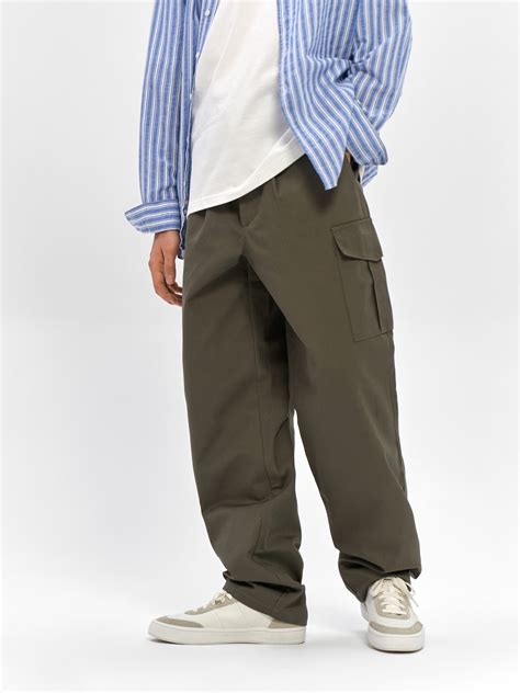 Брюки карго FOS Clothes цвета хаки