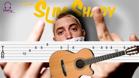 Eminem The Real Slim Shady Guitar Tabs YouTube